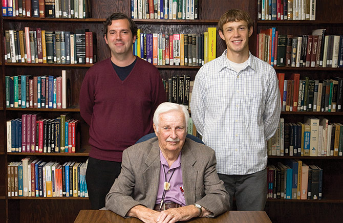 Dr. Charles McKinney with two McKinney fellows