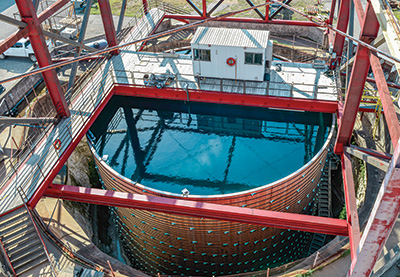 testing cedar tank